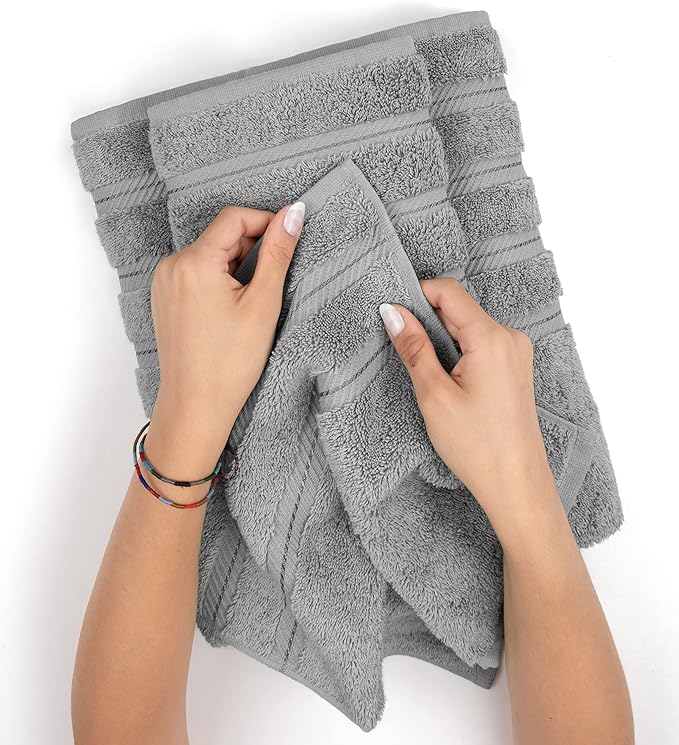 American Soft Linen Premium 3 Piece Towel Set, 1 Bath Towel 1 Hand Towel 1 - Image 5