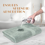 White Classic Luxury Soft Bath Sheet Towels - Image 5