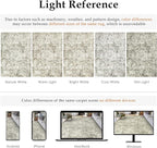 2x3 Entryway Area Rug Vintage Neutral Washable Small Carpet Indoor Non Slip - Image 2