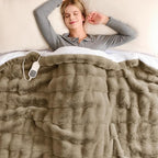 Homemate Heated Blanket Electric Throw by Homemate
