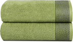 Belizzi Home Ultra Soft 2 Pack Oversized Bath Towel Set 28x55 inches, 100% by Unknown