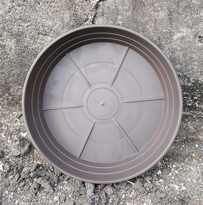 LWALRS Plant Saucer 14 Inch 2 Pack 6 8 10 12 14 16 18 20 25, Plastic Plant Trays - Image 3