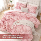 Smoofy Fluffy Full Size Comforter Sets 3 Pieces - Image 4