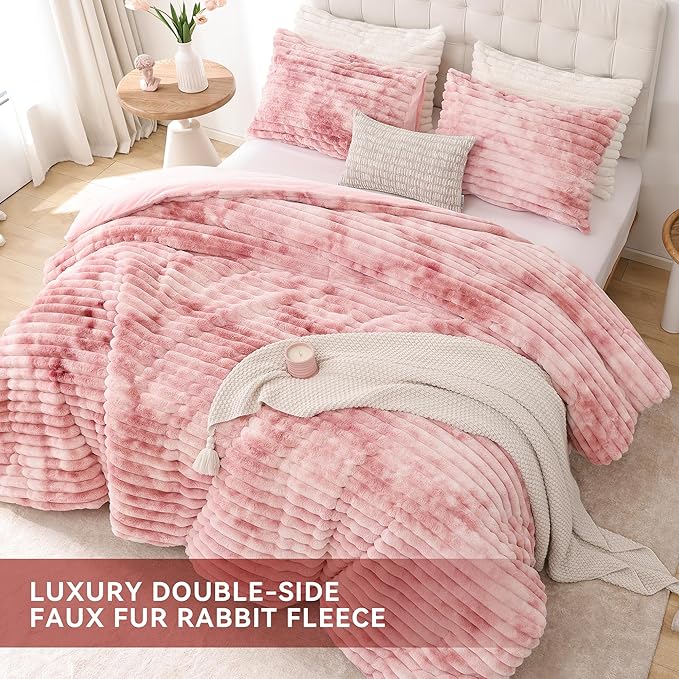 Smoofy Fluffy Twin Comforter Sets 2 Pieces - Image 4