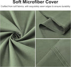 DOWNSTORIA Body Pillow Cover, Ultra Soft Microfiber Long Pillowcase, Envelope - Image 6