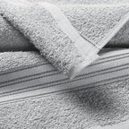 BOUTIQUO 6 Pack Cotton Towel Set, Contains 2 Bath Towels 28x55 inch, 2 Hand - Image 2