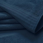 GLAMBURG Premium Cotton Oversized 2 Pack Bath Sheet 35x70-100% Pure Cotton - Image 2