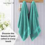 LANE LINEN Bathroom Towels Set- 100% Cotton Luxury Bath Towels - Image 3