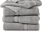 Lane Linen 100% Cotton Bath Sheets Set of 4 - Image 2