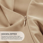 INFIIXSO Mulberry Silk Pillow Cases King Size Set of 2, Silk Pillowcase - Image 5