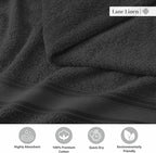 LANE LINEN Bath Towel Set of 18 – Premium 100% Cotton, 6 Bath, 6 Hand & 6 - Image 7