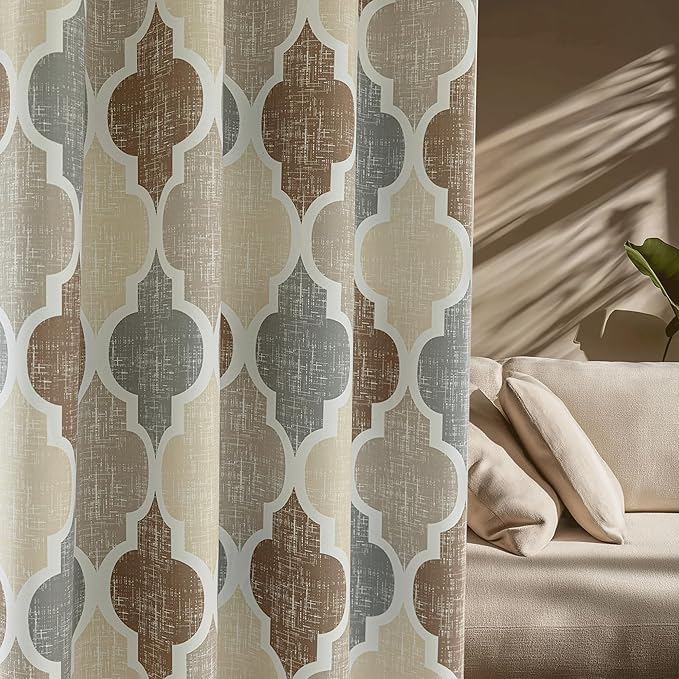 Beauoop 100% Blackout Curtains 96 Inches Long 2 Panels - Image 8