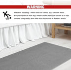 Cotton Paradise 100% Cotton Non Slip Bath Mats - Image 6