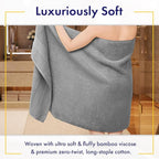 Alusa Home Ultra Soft & Plush Viscose from Bamboo Bath Sheets - Image 2