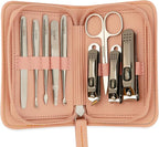 9 Pcs Manicure Set for Women Men & – Stainless Steel Manicure & Pedicure Kit - Image 2