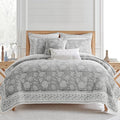 Levtex Home Adare Grey Reversible Full/Queen Quilt Set by LevtexHome