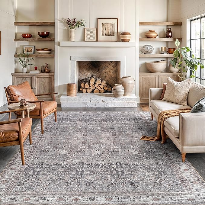 Bloom Rugs Washable Non-Slip 8' x 10' Rug by BloomRugs