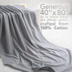 American Soft Linen 100% Cotton 600 GSM Turkish 40x80 Oversized Bath Towel Sheet - Image 2