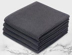 COTTON CRAFT Waffle Luxury Euro Spa Waffle Weave Towel Set - Image 7