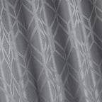 Amazon Basics Jacquard 2-Piece 100% Blackout Curtains, Living Room and Bedroom - Image 3