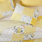 YIKUSH Quilt Sets Queen Size Floral Quilt Set 3 Pieces Bedding Set Bedspreads - Image 3
