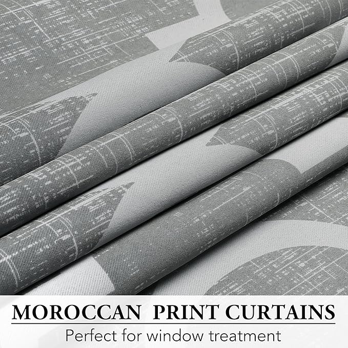 Beauoop 100% Blackout Curtains 63 Inches Long 2 Panels - Image 4