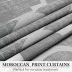 Beauoop 100% Blackout Curtains 63 Inches Long 2 Panels - Image 4