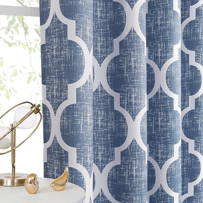 Beauoop 100% Blackout Curtains 96 Inches Long 2 Panels - Image 6