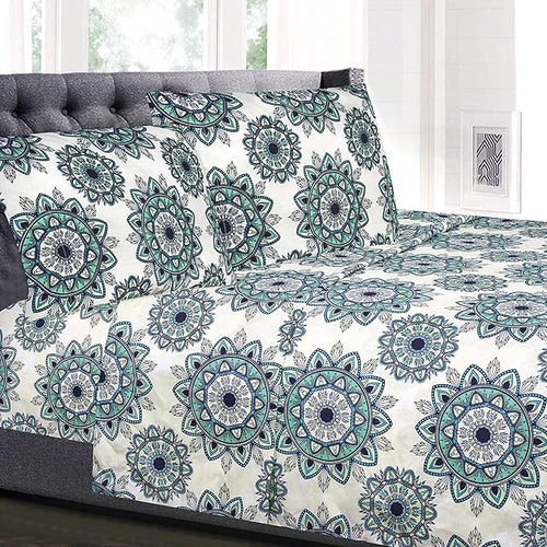 1800 Thread Count Sheet Set – Soft Egyptian Quality Brushed Microfiber Sheets – by SweetHomeCollection