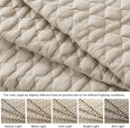 WDCOZY Oversized California Cal King Size Quilt Bedding Sets - Image 3