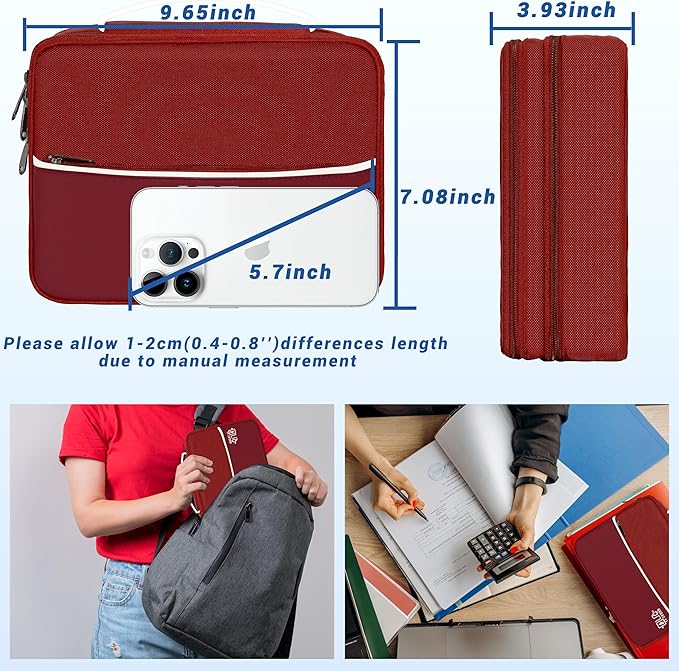 Electronics Organizer, Travel Cord Organizer Pouch, Portable Cable Organizer - Image 4