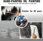 Mountain Hand Painting Wall Decor - Image 2