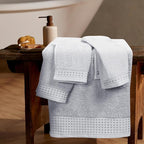 GLAMBURG Ultra Soft 3 Pack Cotton Towel Set, Contains a Bath Towel 28x55 inch - Image 3