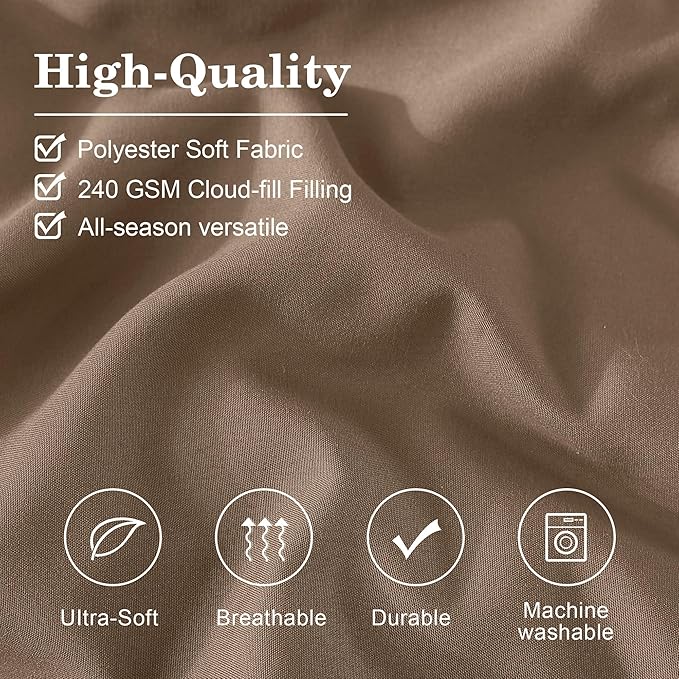 Monbix California King Size Comforter Set - Image 6