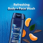 Suave Men Moisturizing Body & Face Wash, - Image 2