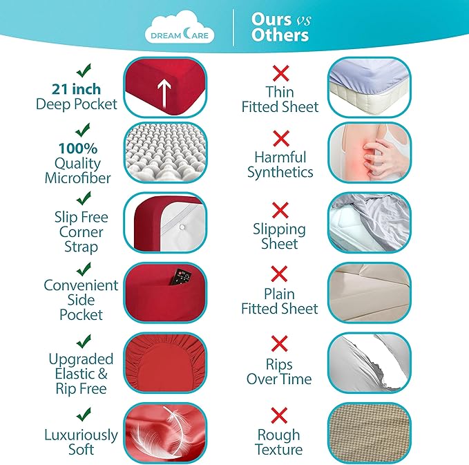 DREAMCARE California King Sheet Sets - Image 2