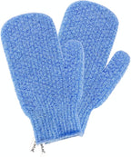 Evridwear Shower Exfoliating Mitts, Deep Cleanse Bathing Scrub Gloves Self Tan by Evridwear