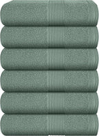 Belizzi Home Ultra Soft 6-Piece Hand Towel Set 16x28-100% Ringspun Cotton by Unknown