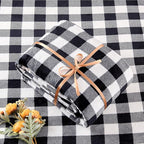 BEDELITE Fleece Sheets Queen Size Bed Set, Luxury Red and Black Plaid Winter - Image 6