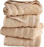Bath Towels 4 Pack, 30 x 60 Inches, Large 100% Cotton Towels, Comfortable - Image 8