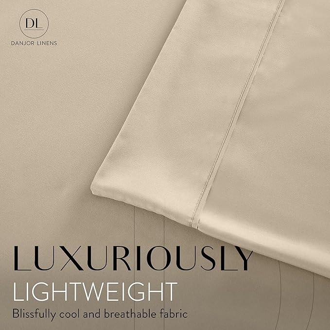 Danjor Linens Bed Sheet Set Cal King - Image 3