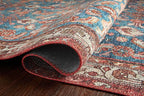 Loloi Layla Collection LAY-10 Marine/Clay 7'-6" x 9'-6" .13" Thick Area Rug - Image 6