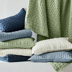 WDCOZY Light Blue Quilt King Size Bedding Set - Image 6