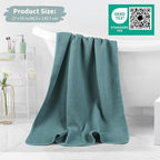 MICROFI Microfiber Waffle Bath Towels, 4 Pieces, Fast Drying, Lint Free 430 GSM - Image 5