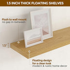 Fun Memories Floating Shelves for Wall, 48 x 9.3 Large Floating Shelf Wall - Image 5