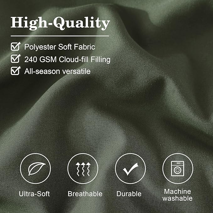 Monbix Oversized Queen Size Comforter Set - Image 6