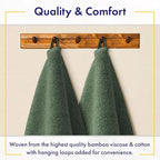 Alusa Home Ultra Soft & Plush Viscose from Bamboo Bath Towels - Image 4