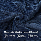 Heated Blanket Electric Blanket Twin Size 62''x84'' - Image 4