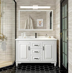 33.5 Inch Brushed Nickel LED Bathroom Vanity Light, 18W 4000K Natural White - Image 7