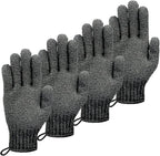 MIG4U Shower Exfoliating Scrub Gloves, Bathing Gloves Body Wash Dead Skin by MIG4U